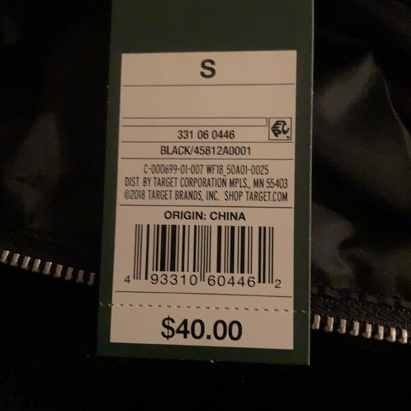 Wild Fable brand new black shirt sweater fuzzy jacket size small - Picture 7 of 7